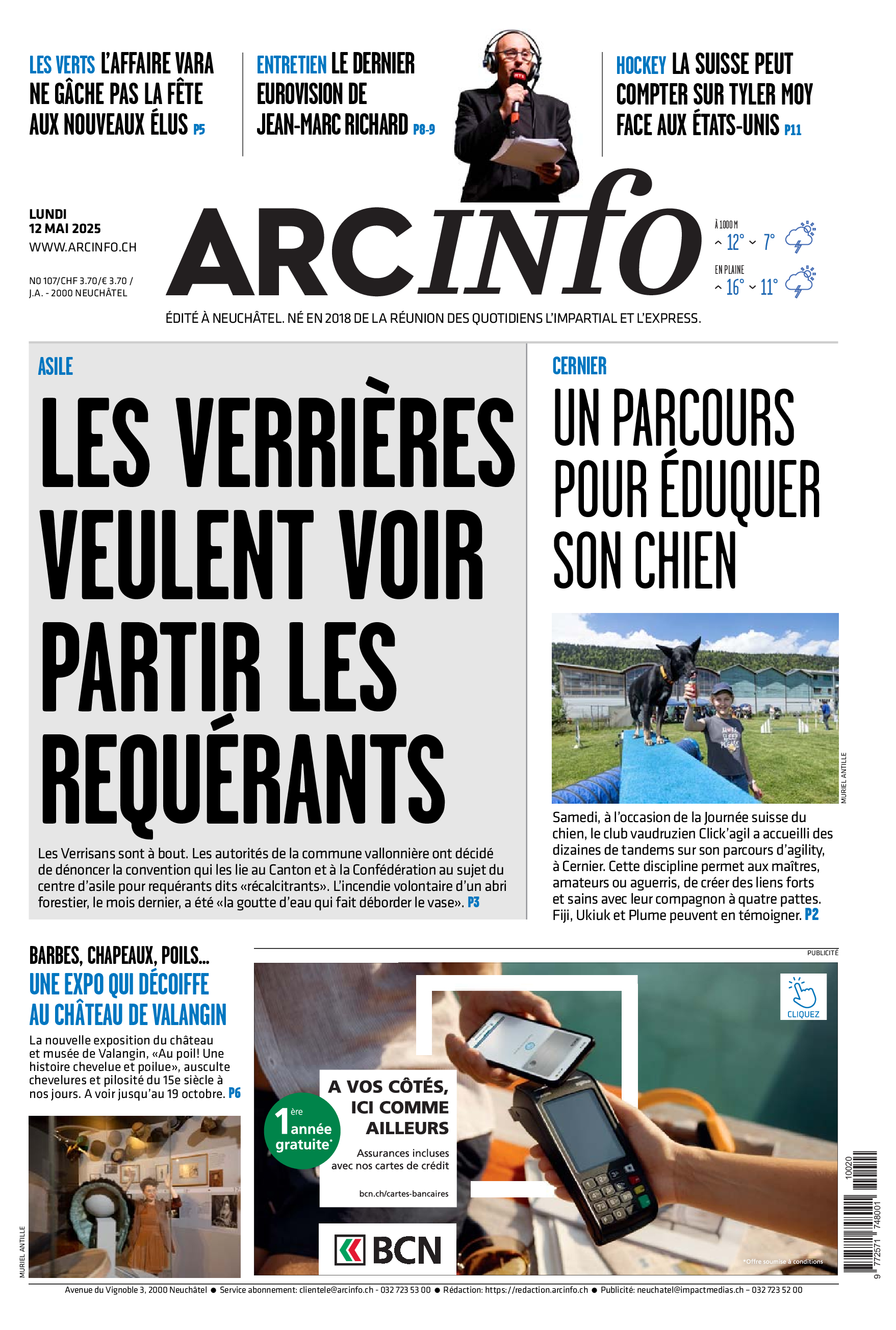  Lundi 12 mai 2025